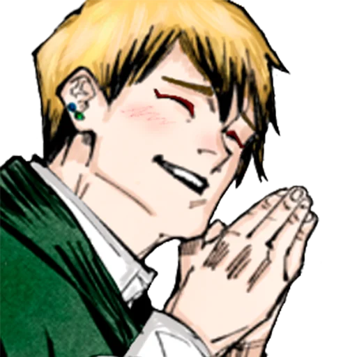 аниме человеческое лицо мультфильм