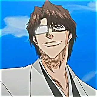 Стикер ☔️Айзен Сосуке☔️ @animestikersp - 6