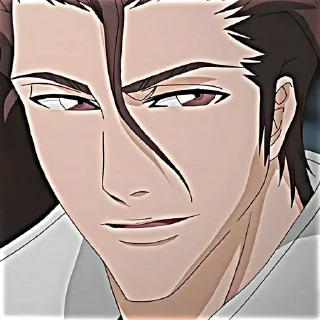 Стикер ☔️Айзен Сосуке☔️ @animestikersp - 9