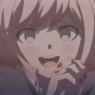 Sticker Junko Enoshima — @yourtikel - 0