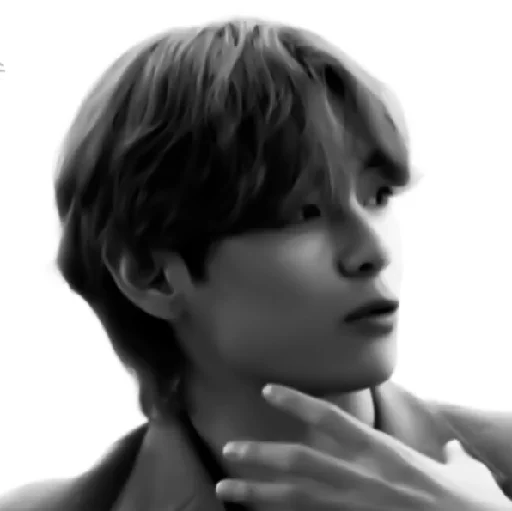 Человек человеческое лицо черно-белый