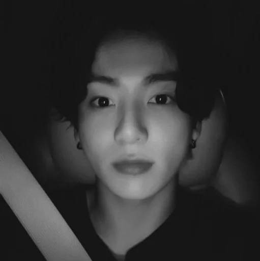 human face black and white person