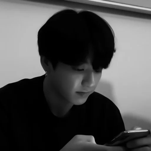 person black and white indoor