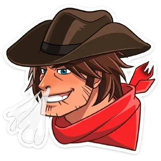 Sticker Джон и Хуан @stickers_vk - 5