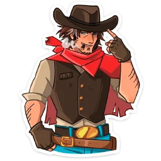 Sticker Джон и Хуан @stickers_vk - 10