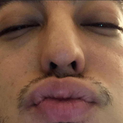 human face skin person