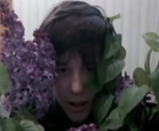 person purple lavender