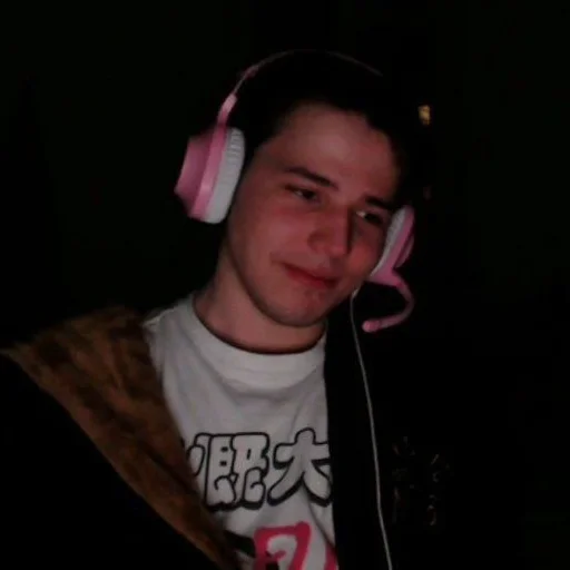 человеческое лицо наушники Человек