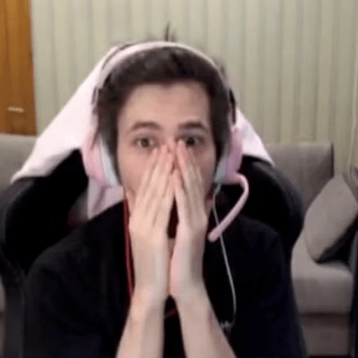 person indoor human face