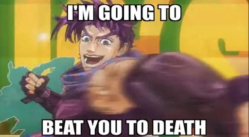 Стикер жожа by @fStikBot - 7