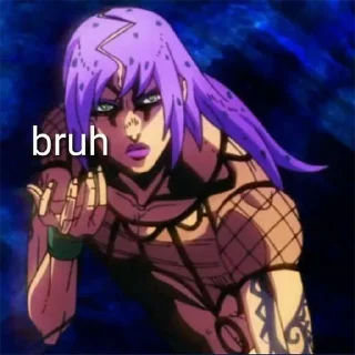 Стикер ЖоЖо бизаре адвентуре @quvil_kdd - 7