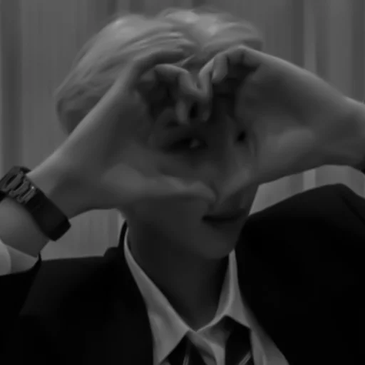 person black and white human face