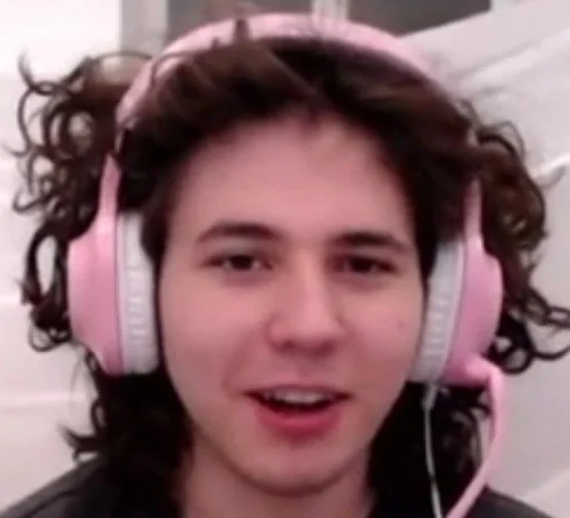 headphones headset human face