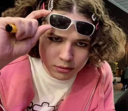 person human face accessory