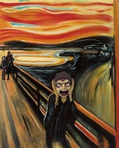 drawing painting modern art