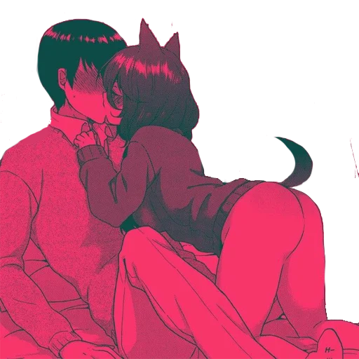 kiss art illustration