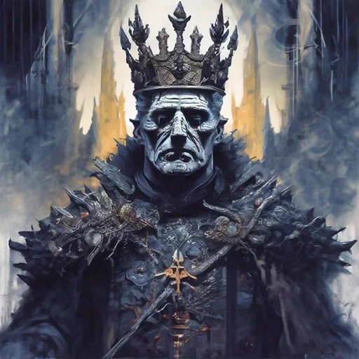 art painting fictional character