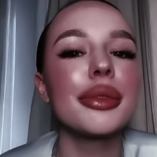 lip eyelash human face