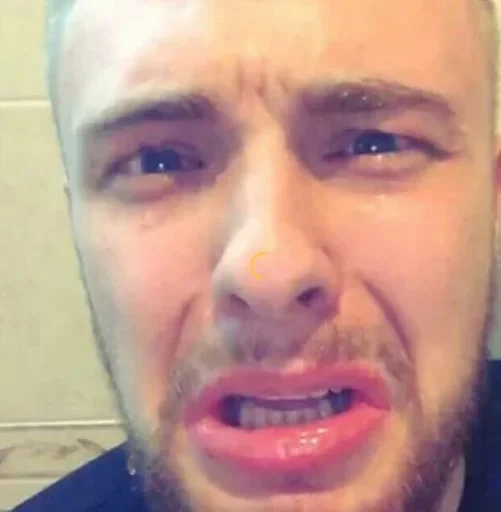 селфи Человек челюсть