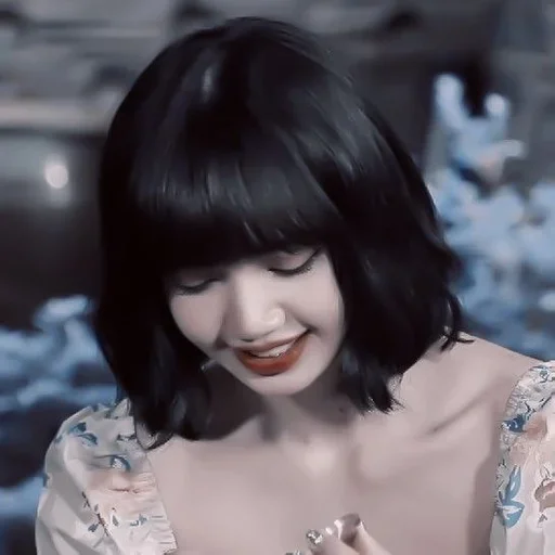 human face person bangs