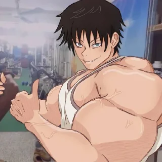 Стикер [𝙟𝙪𝙟𝙪𝙩𝙨𝙪 𝙠𝙖𝙞𝙨𝙚𝙣 3 ] @Toji_sama - 6