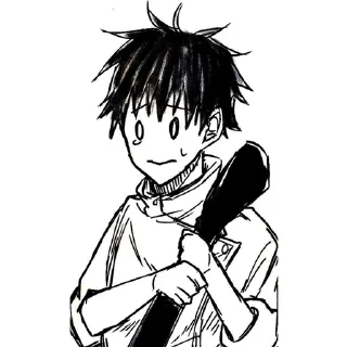 Sticker [𝙟𝙪𝙟𝙪𝙩𝙨𝙪 𝙠𝙖𝙞𝙨𝙚𝙣 6 ] @Toji_sama - 2