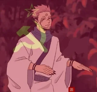 Sticker [𝙟𝙪𝙟𝙪𝙩𝙨𝙪 𝙠𝙖𝙞𝙨𝙚𝙣 6 ] @Toji_sama - 0