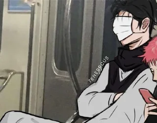 Sticker [𝙟𝙪𝙟𝙪𝙩𝙨𝙪 𝙠𝙖𝙞𝙨𝙚𝙣 6 ] @Toji_sama - 1