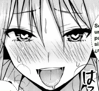 Sticker тянка - 3