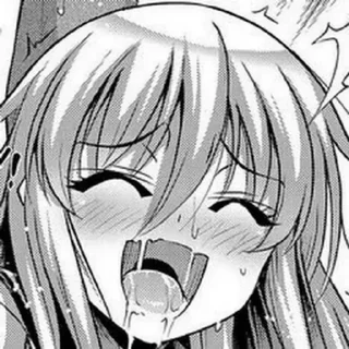 Sticker тянка - 0