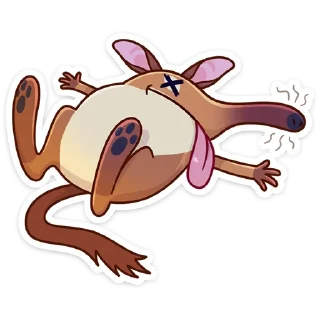 Sticker Прыгуша :: @stickroom - 0