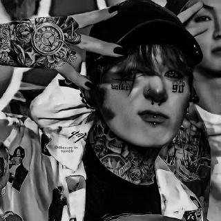 Sticker ᴀᴧьɸᴀ ᴄᴀʍᴇц чᴏнᴦуᴋи. by @fayrly - 10