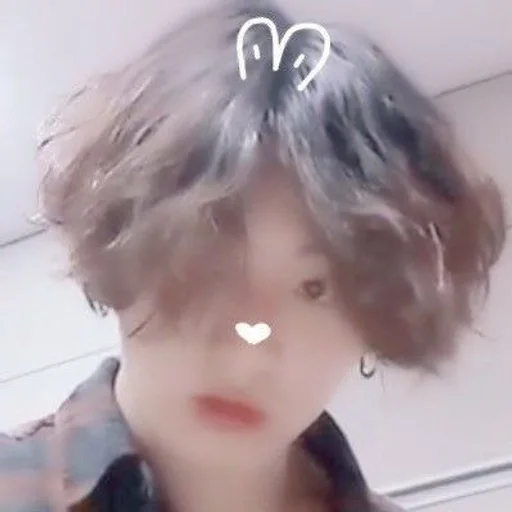 шиньон причёска губа