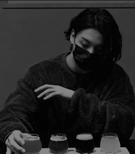 person human face black and white