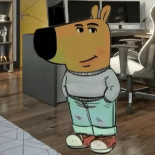 Sticker chill guy - 2