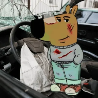 Sticker chill guy - 11