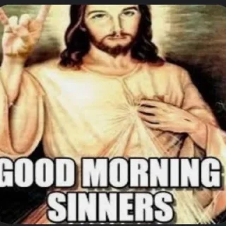 Стикер Жизнь не имеет вкуса если в ней нет Иисуса - 9