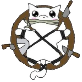 Sticker к0ш4ч1й п3р3д0з @vn9tr1tem @vn9tr1tem0 - 0