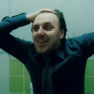 Стикер Создать свои киномемы ➡️ @Kinopoisk_Memes_bot - 9