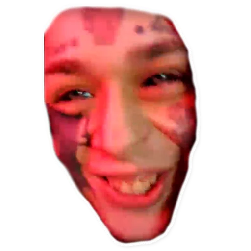 human face lip cheek