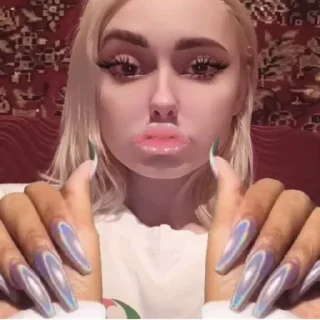 Sticker кабан тащит - 2