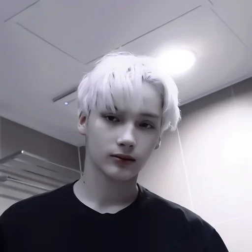 human face indoor wall