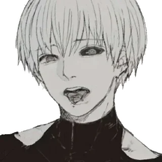 Sticker Kaneki for @mangabotskkg - 10