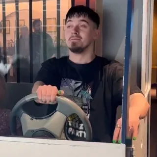 person man human face