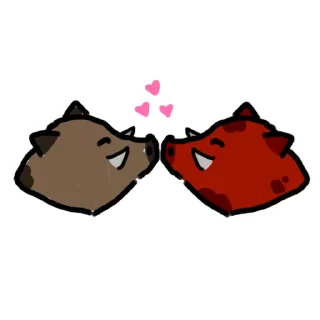 Стикер кабанчик - 7