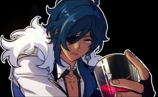 anime cartoon human face