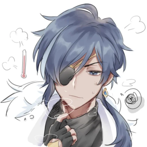 Стикер kaeya by @stickerhut - 11