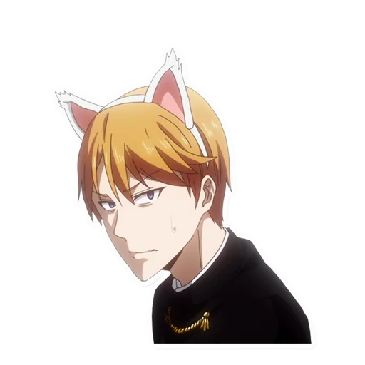 anime cartoon human face