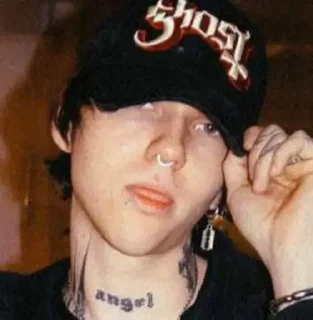 Человек модный аксессуар человеческое лицо