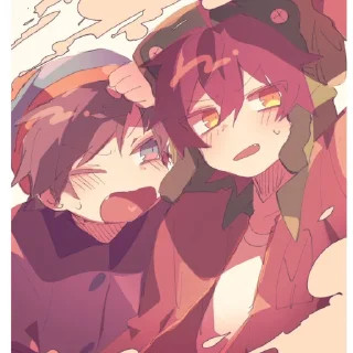 Sticker дурачкинс беловед - 3